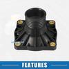 Coolant Thermostat Housing Cover for BMW 5 7 Series 1992-1996 No11531720173