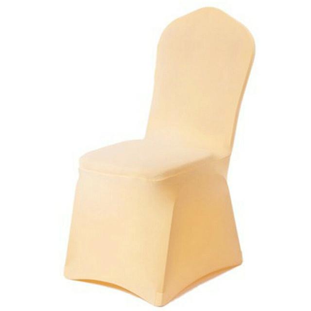 Solid Color Chair Cover Spandex Slip Cover Stretch Wedding Banquet Party Reataurant Banquet Hotel Dining Chair Covers