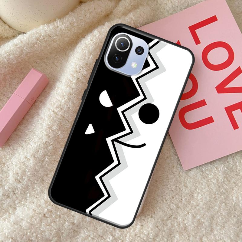 Geometrie Dash Für POCO F3 F1 M3 M4 X3 Pro GT X4 Pro Telefon Fall Für Xiaomi Mi 11 Lite 12 11T Pro Abdeckung