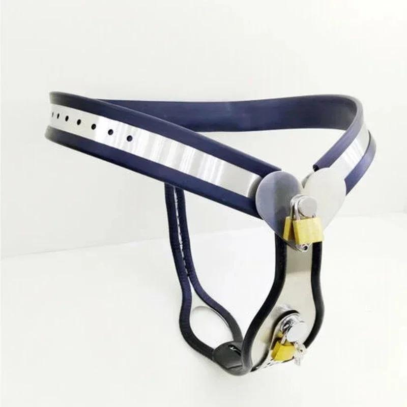 Female Chastity Belt Pants with Anal Vagina Plug Invisible Strap On Stainless Steel Gear Device BSDM Bondage SexToys for Woman
