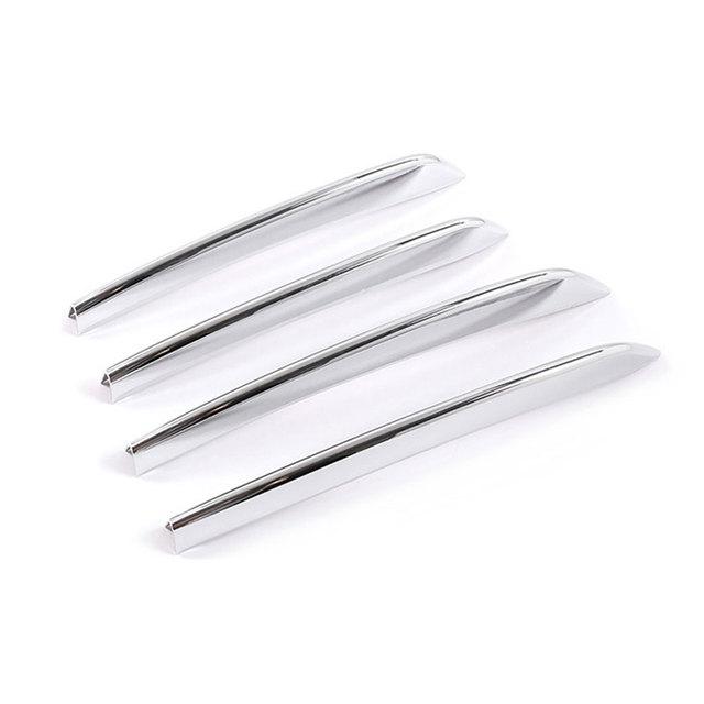 Car Styling Front Fog Light Strips Air Intake Grille Cover Trim ABS For Mercedes Benz GLC Class X253