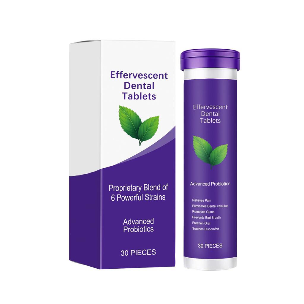 Whitening Toothpaste Tablets, Solid Toothpaste, Stain, Dirt And Odor Removers, Portable Cleaning Tablets(30pcs/1 Can)