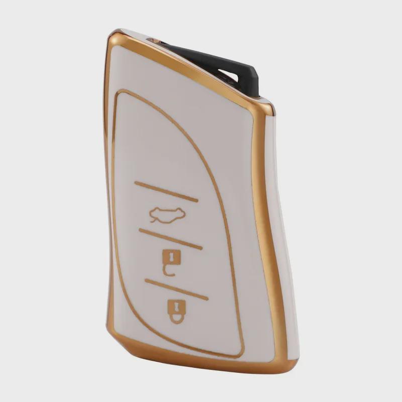 Lexus Key Cover for UX260H, ES200, ES300H, LS500H - Protective Shell Buckle Bag