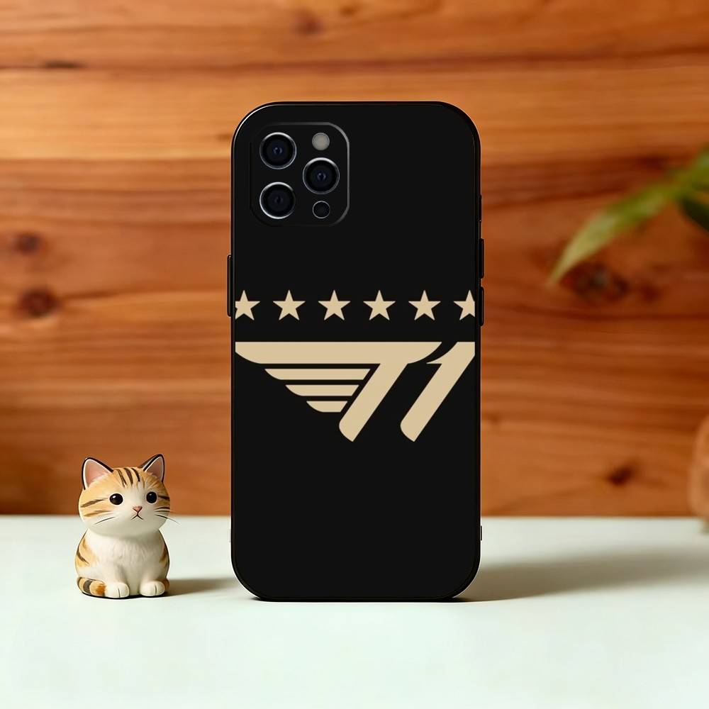 Cool t-T1 E-gaming Design Phone Case Silicone Soft For IPhone 17 16 15 14 13 12 11 X XR Plus Pro Max Plus