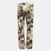 Women's Cotton Trousers with Watercolor Print PLEASE