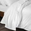 Flat Sheet In Combed Cotton Percale "Julian" All Sizes Pure Cotton - Julian Neige - 240 X 300 Cm for Double Bed