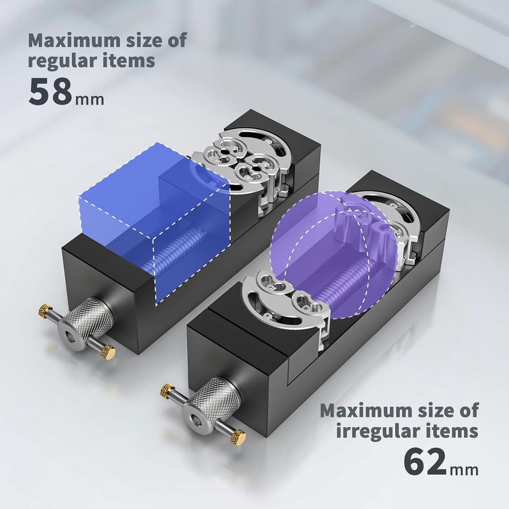   Vise Clamp Heavy Duty Self Adjusting Drill Press Vise for Jewelry Craft Model Making Repair