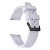 20mm/22mm Honeycomb Pattern FKM Rubber Watch Band Quick Release Spring Bars For Seiko SRP775Sweatproof Durable Replacement Strap