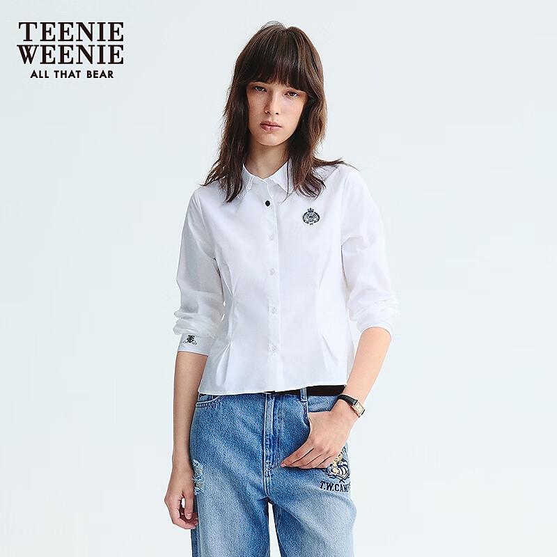 Teenie Weenie Women s Ruffle Collar Blouse L