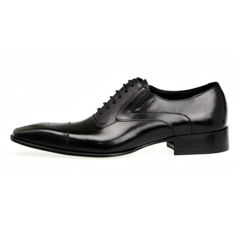 Men's Business Men's Shoes Fashion Men's Wedding Dress Formal Wear Shoes Leather Luxury Men's Office Sapato Social Male Party