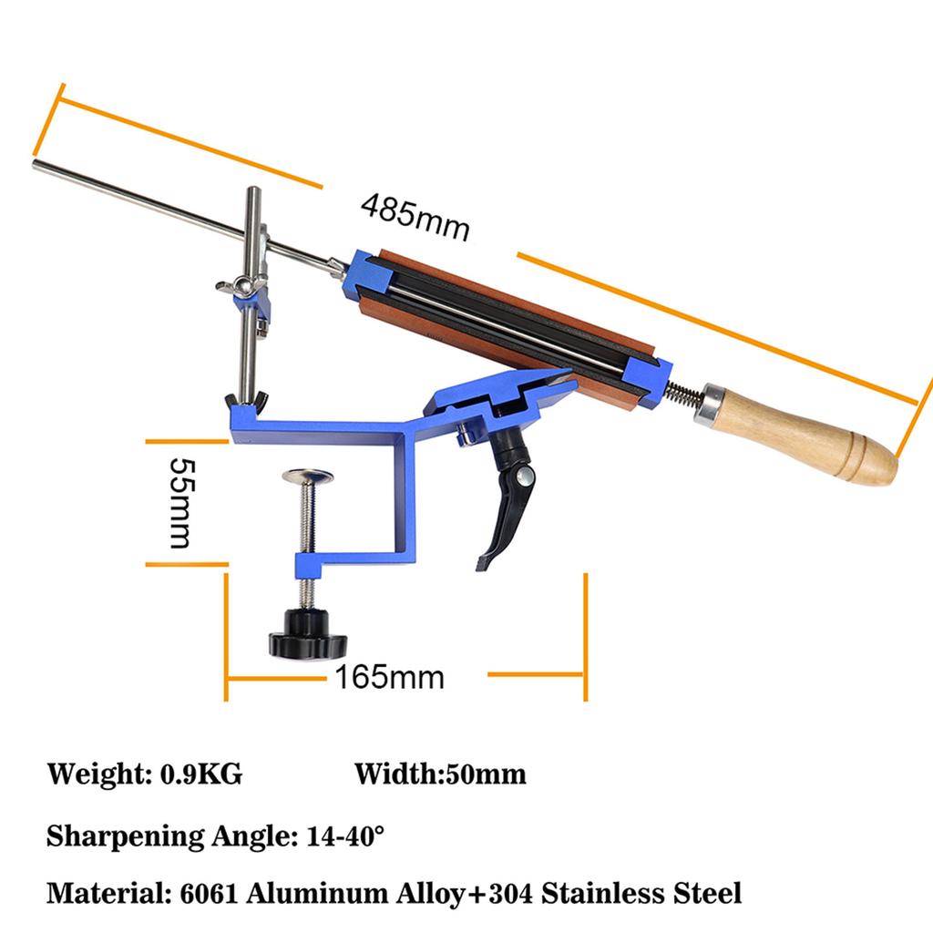 Portable Cutter Sharpener Professional Metal Kitchen Sharpening System Tools Fix angle Whetstone Grind Tool Machine
