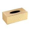 Customizable Leather Tissue Box
