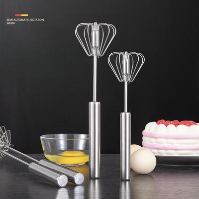 Stainless Steel Hand Egg Beater Durable Kitchen Whisk Mixer Versatile for Baking Whisking Blending Eggs Cream Batter Professiona