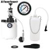 Kit de sangria de freio de carro manual de 3L com frasco de óleo de 1L, sangria de pressão de fluido, trocador de enchimento hidráulico, bomba de vácuo, ferramenta de reabastecimento