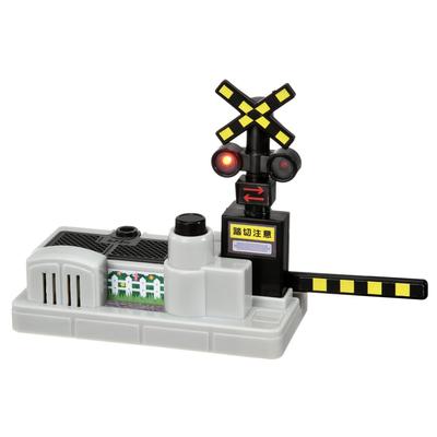 TAKARA TOMY "Tomica Tomica Town Sound and Light Railroad Crossing" Miniature Car Toy