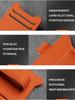 Sunglasses Holder for Car Visor, Magnetic Leather Glasses Eyeglass Clip, With Ticket and Pen Clip
