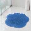 2Pcs Shower Foot Scrubber Mat, Foot Massage Pedicure Pad with Soft Silicone Bristles, Gentle Deep Cleansing Shower Foot Wash Mat