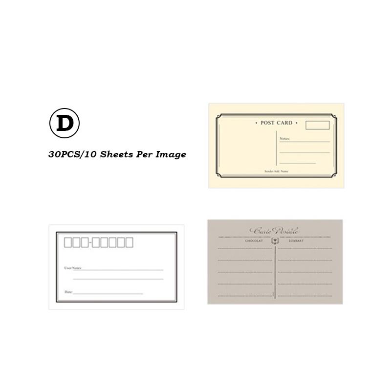50X Retro Rechnung Muster Thema Memo Papier Scrapbooking DIY Werkzeug Handwerk 50X Retro Rechnung Muster Thema Memo Papier Scrapbooking DIY Werkzeug Handwerk