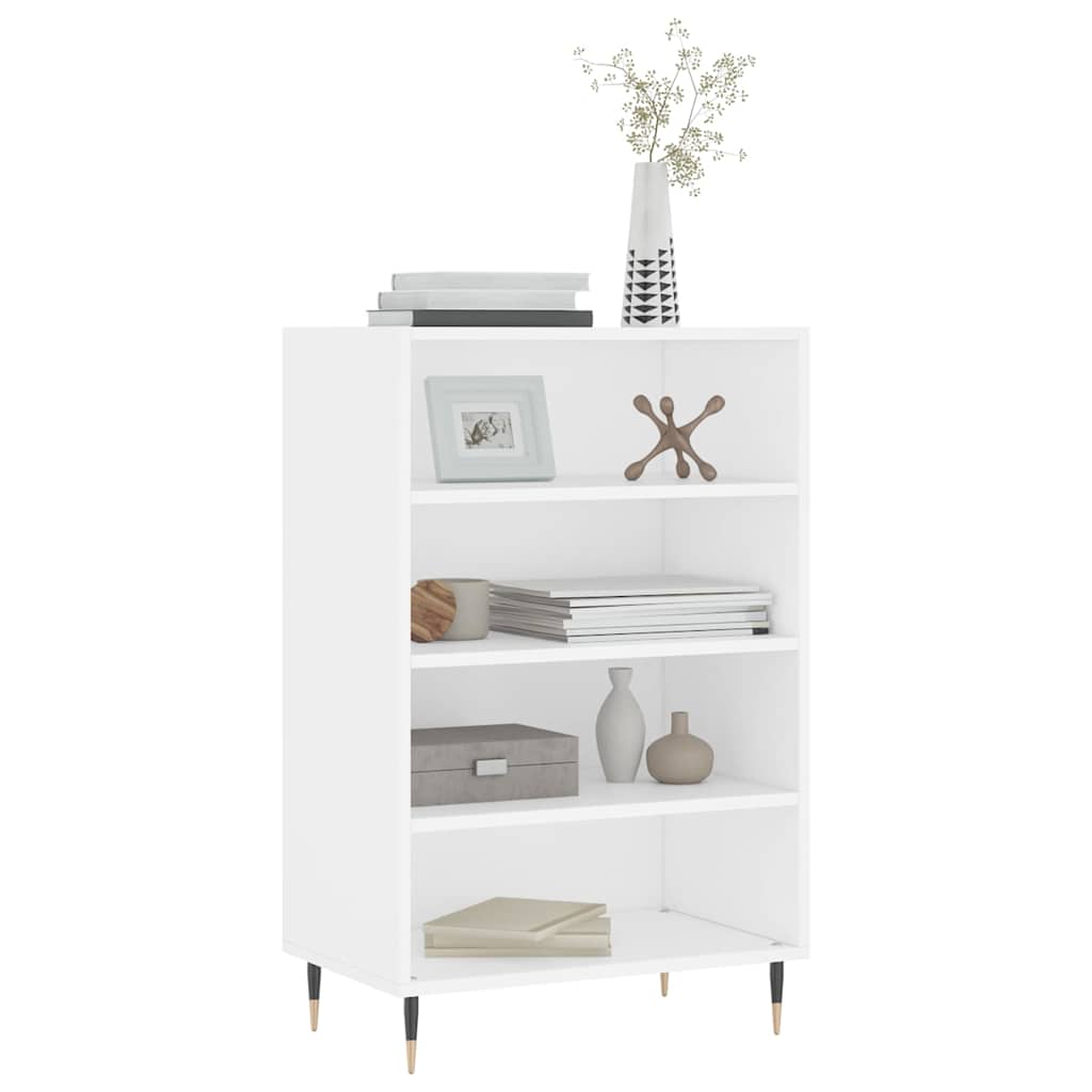 Highboard White 57x35x90 Cm Particleboard