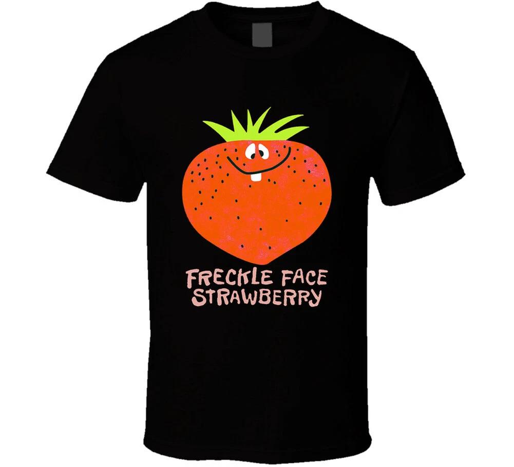 Freckle Face Strawberry Funny Face Drink Mix T Shirt S
