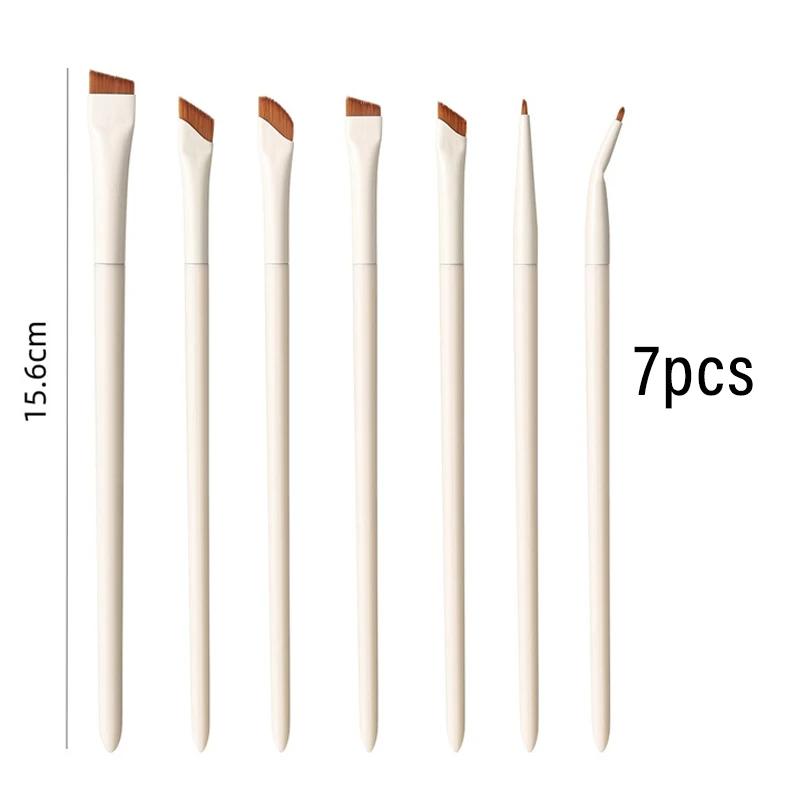 3/7/9 Makeup Brushes Set Blade Eyeliner Brush Eyebrow Brushes Portable Fine Oblique Head Eye Liner Eyebrow Brush Makeup Tool