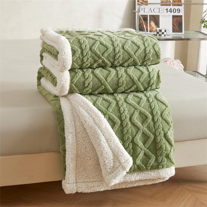 

Soft Throw Blanket for Couch Flannel Fleece Warm Plaid for Sofa Lightweight Cozy for Office Nap Home Decor Gift 70*100cm