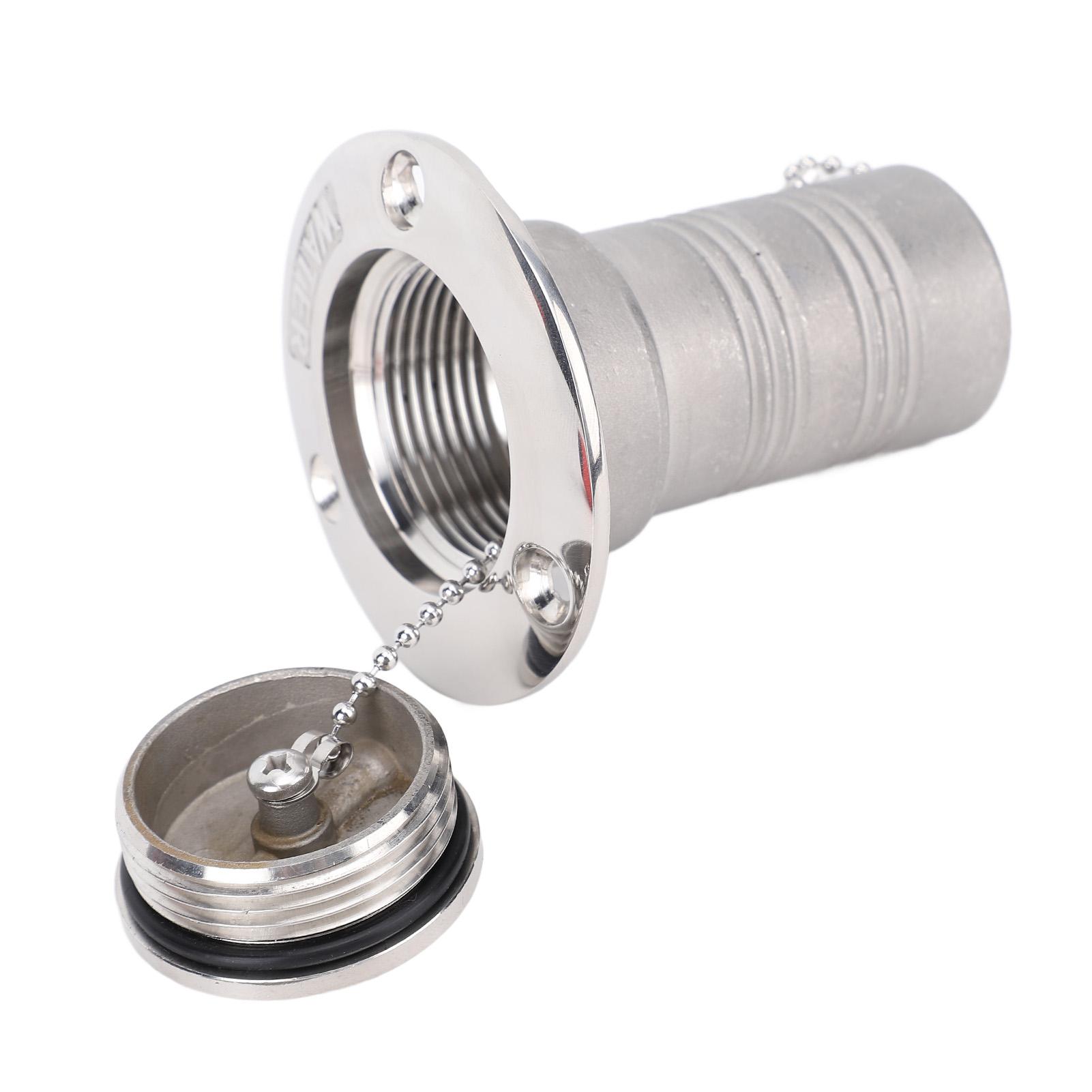 

Крышка заливной горловины топлива для палубы лодки 38 мм 316 Нержавеющая сталь Высокополированная Морская крышка заливной горловины для яхты, грузового судна, скоростного катера