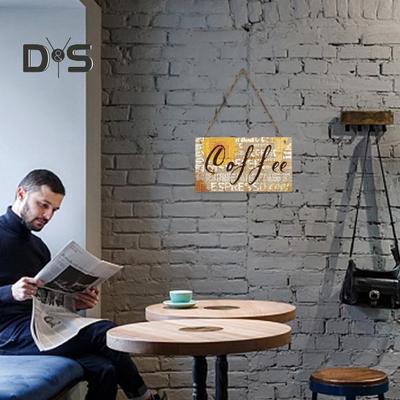 Targa per porta in legno facile da appendere, modello squisito, comoda targhetta per bar, targhetta per porta, decorazione per feste