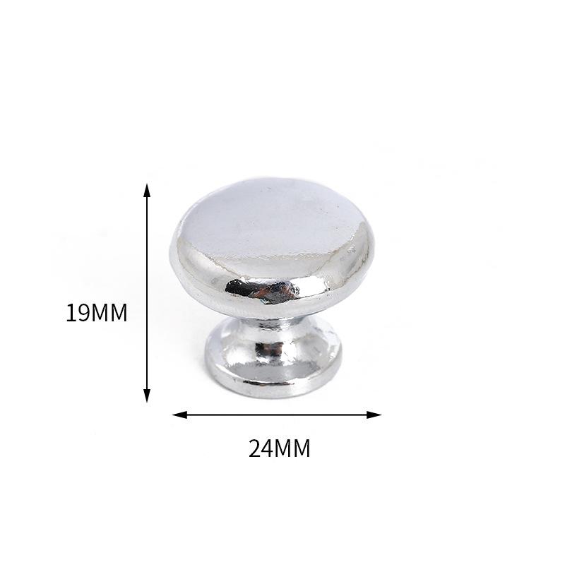 Retro Modern Zinc Alloy Round Pattern Drawer Cabinet Handles
