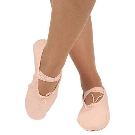 Women Girls Adult Soft Sole Ballet Dance Shoes Fitness Gymnastics Canvas Shoes