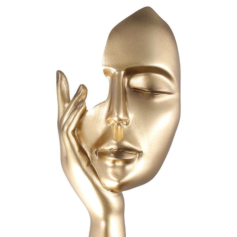 Antiskid Base Bedroom Wedding Gift Figure Sculpture Resin Crafts Abstract Statue Desktop Ornaments