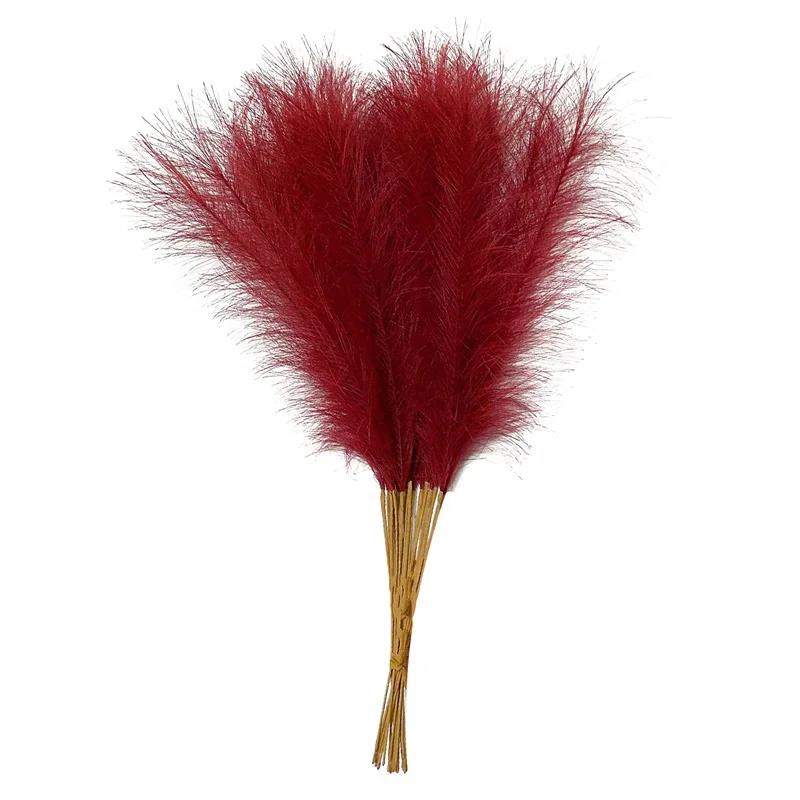 Practical Pampas Grass Boho Decor Flower Fake Plant Reed Simulated Wedding Party Home Decoration Artificial Flowers