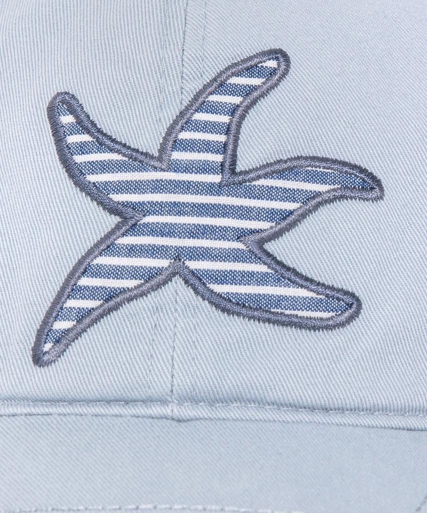 THE COLDEST MOMENT Tcm Stripe Logo Patch Cap (Sky Blue)