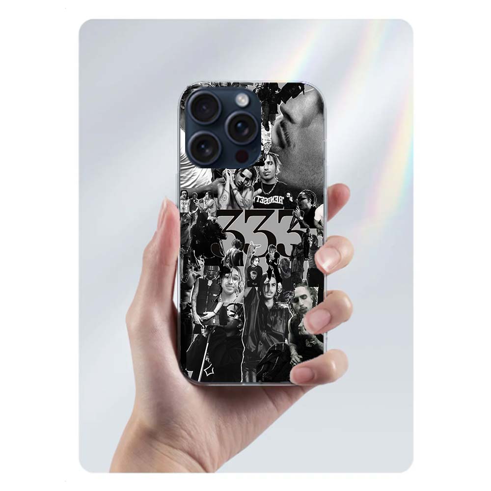 Rapper Matue 333 Album Klare Handyhülle Für Iphone 17 Air 16 Pro Max 15 Pro 14 Plus 17E 16E 11 13 12 Mini Hüllen Cases Fundas Cel