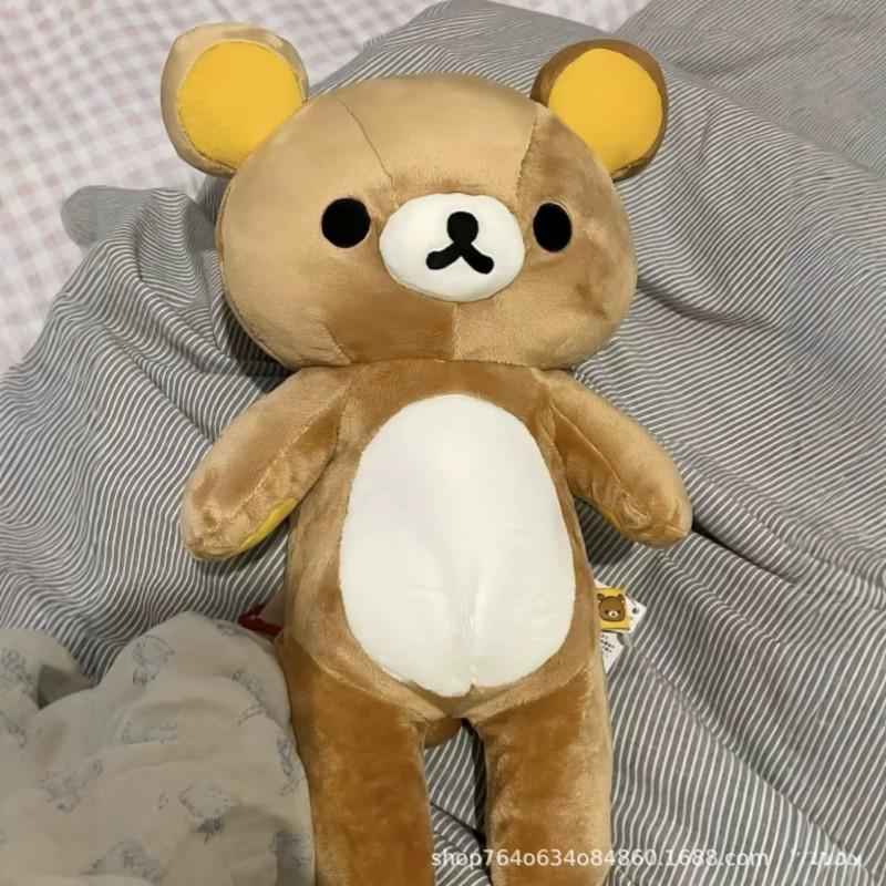 Super Soft Plush San-X Rilakkuma Large 50cm Stuffed Toy Teens Adults Unisex Cartoon Bear Doll