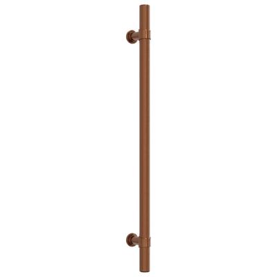 Furniture Handles 10 Pcs Bronze 224 Mm Stainless Steel