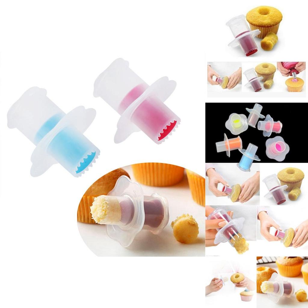 Colorful Cup Cake Corer Perfect For Creating Diy Creative Filled Cupcakes