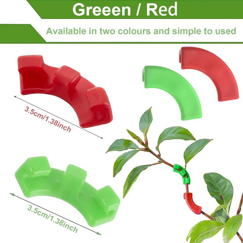 10-50pcs 90 Degree Plant Bender, Plant Training Tool, Hydroponic Garden Strong Training Clips, Bend & Shape Branches
