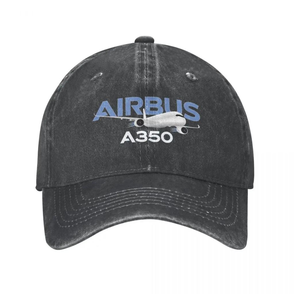Airbus A350 Airplane - Gift Baseball Cap Golf Cap Big Size Hat |-F-| Women Hats Men'S