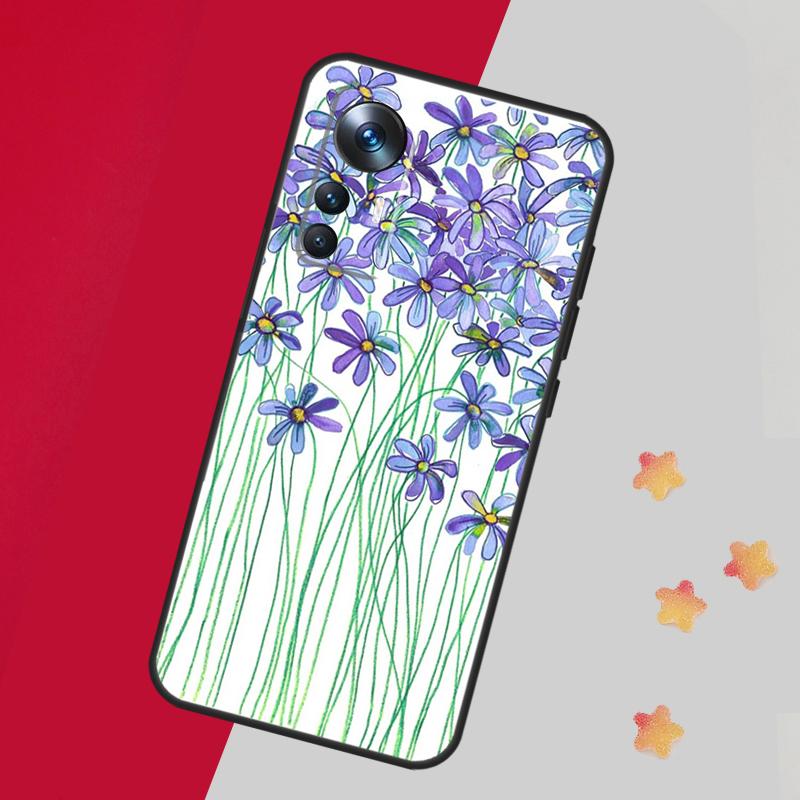 Daisy Watercolor Case For Xiaomi 15 Ultra 13 14 11T 12T 13T 14T Pro Cover For POCO F7 F6 F5 X3 X5 X6 X7 Pro