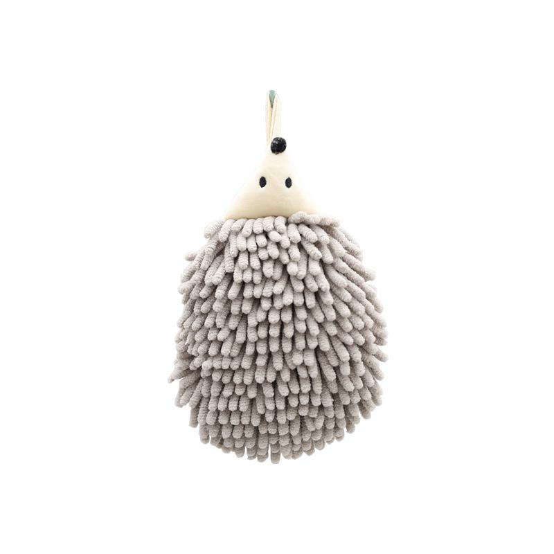 

Милое мультяшное полотенце для рук из абсорбирующей быстросохнущей шенили для кухни 20x15 cm