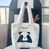 Panda Plush Handbag 2025 - Cute, Spacious, Versatile Tote for Students