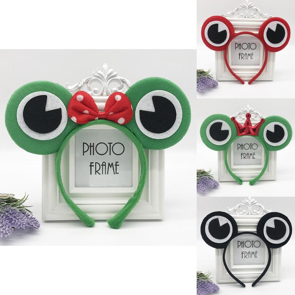 Frog Princess Hairband Kids Party Headwear Handcrafted For School Events And Plays