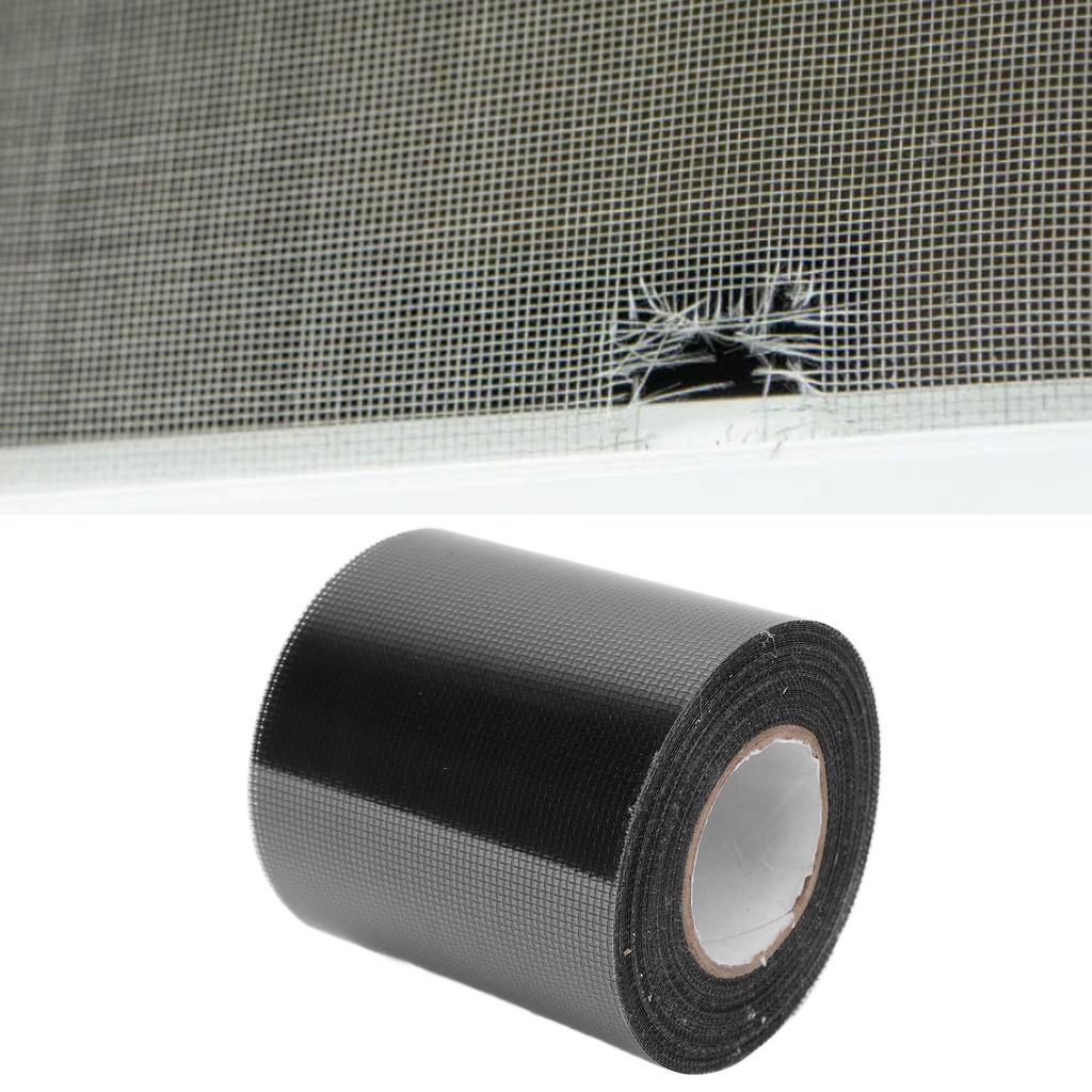 Window Screen Repair Tape 80mmx9.15m Transparent Self Adhesive Mesh Screen Repair Patch