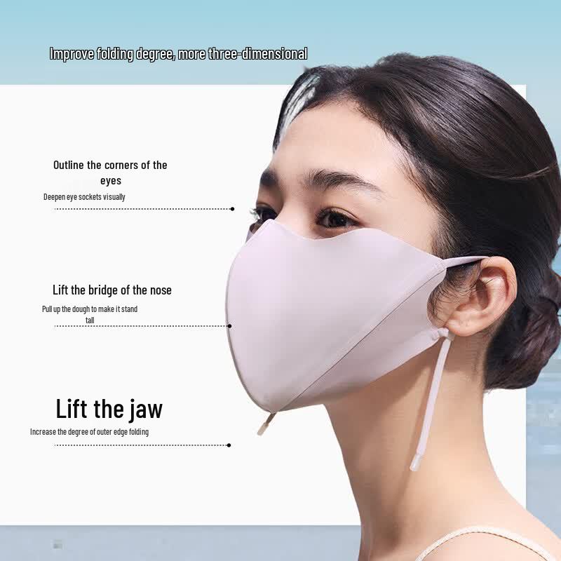 beneunder Women's UV Protection Face Mask