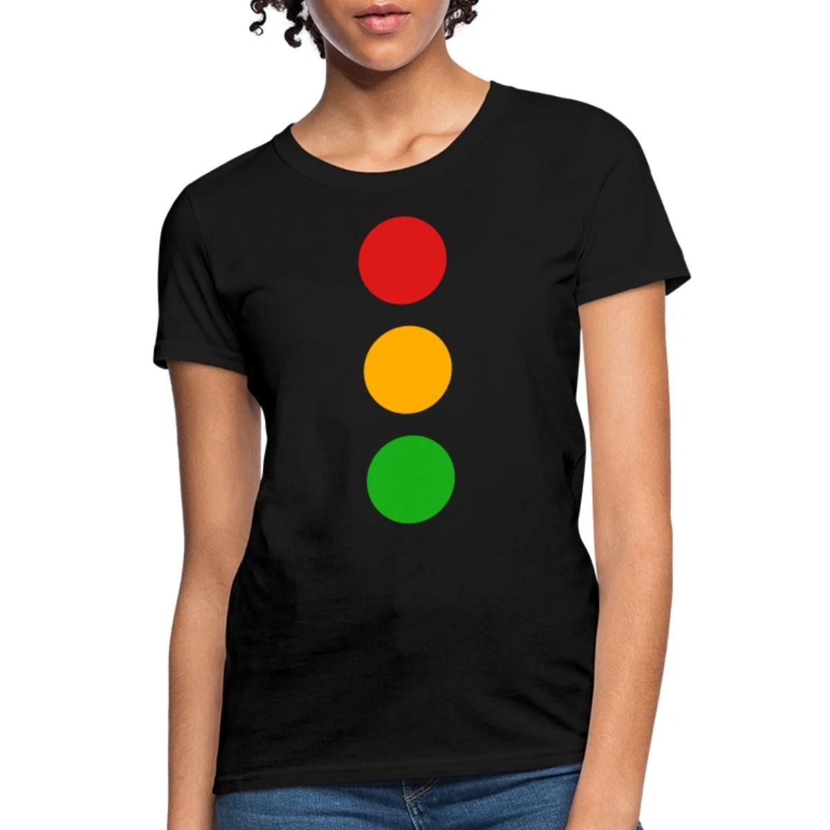 Traffic Light Last Minute Halloween Costume Women s T-Shirt L