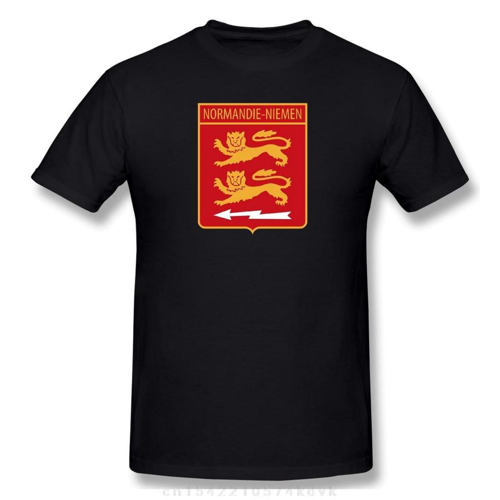 Escadron De Chasse 2 30 Normandie-Niemen - French Funny Joke Men's Basic Short Sleeve T-Shirt R272 Tops Tees European Size