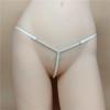 Sexy ženská perlová tanga s nízkým pasem kalhotky na zádech dámské spodní prádlo spodní prádlo G String K127