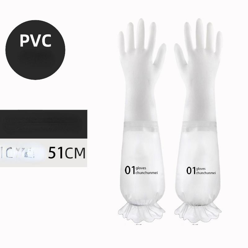 

Перчатки для мытья посуды женские зимние рабочие домашние кухонные прочные стиральные для одежды резиновые для мытья посуды стиральные замшевые водонепроницаемые L9.1-10