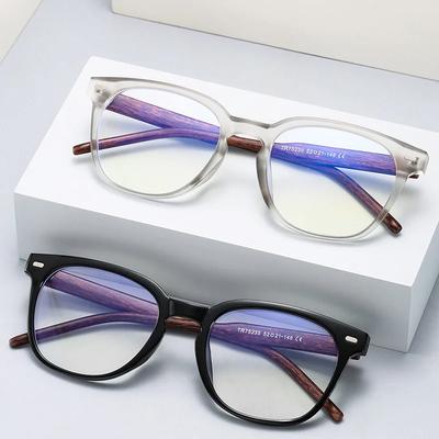 2025 Trending Blue Light Blocking Men's Glasses Gaming TR90 Anti Ray Eyeglasses Women Transparent Fashion Eyewear